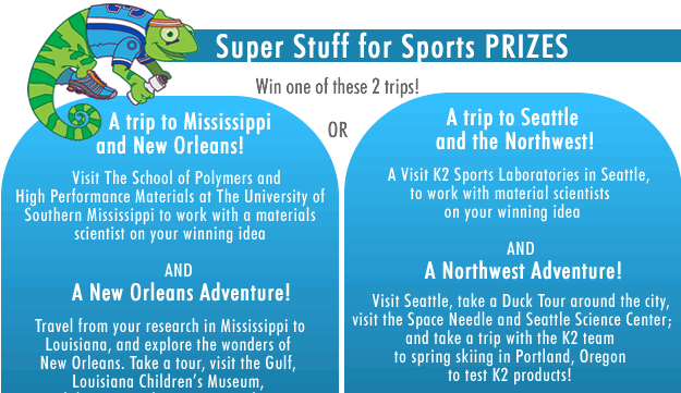 Super Stuff for Sports prize trip information