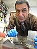 Mo Lupia Forensics Investigator dusting for fingerprints � Wallie Howard Center for Forensic Sciences