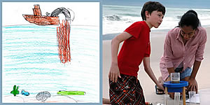 Team Bustology and their winning artwork